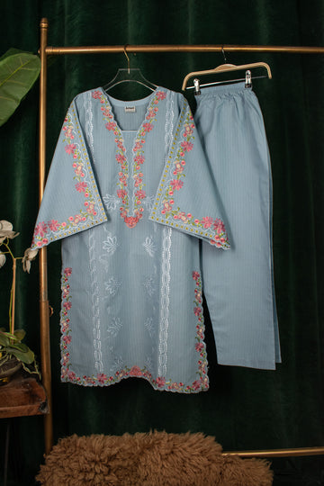 Amani - Embroidered 2 Piece