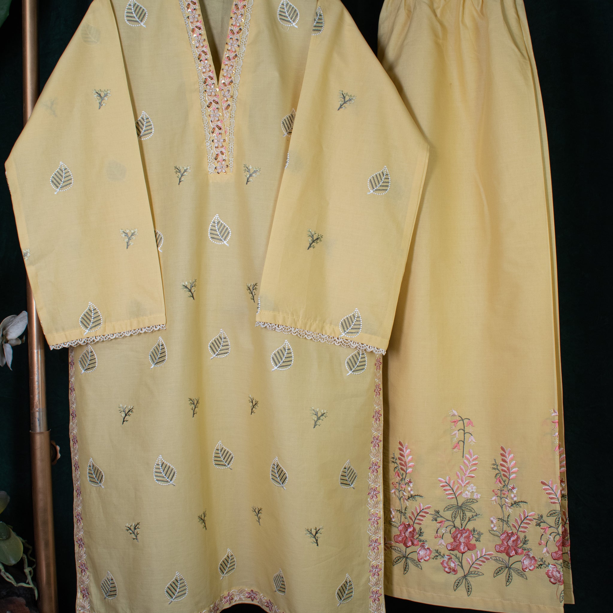 Meadow Mist - Stitched 2 Piece