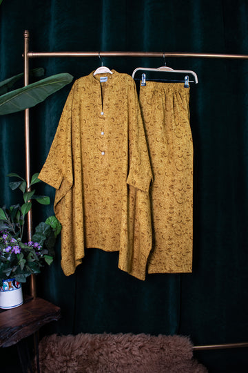 Mustard Boxy Cord Set